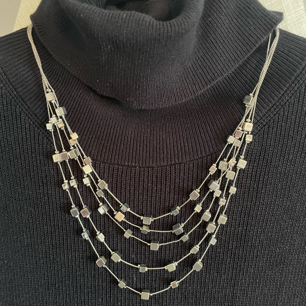 New York & Company call multi-layered necklace